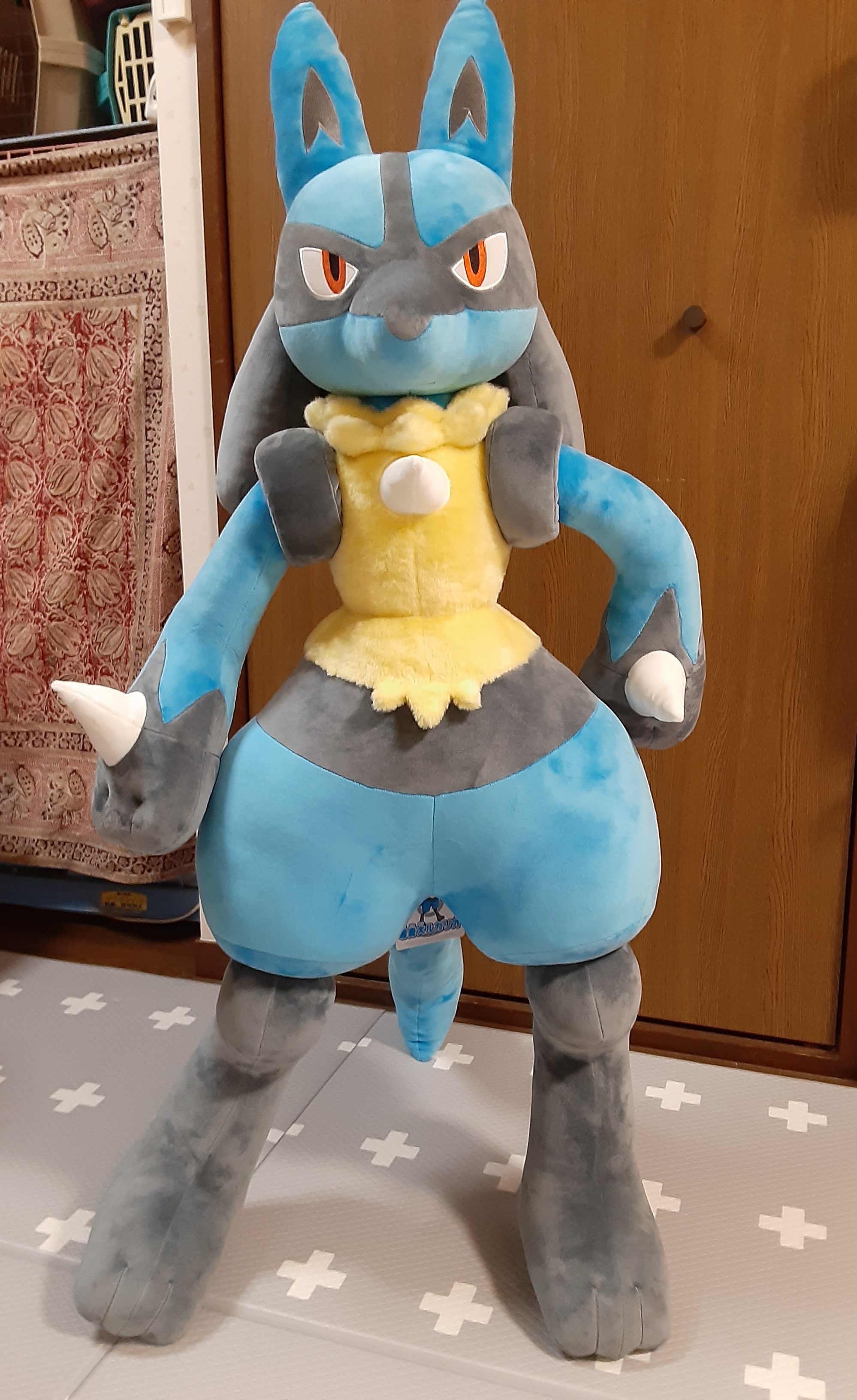 等身大ルカリオ 紙タグと箱付き