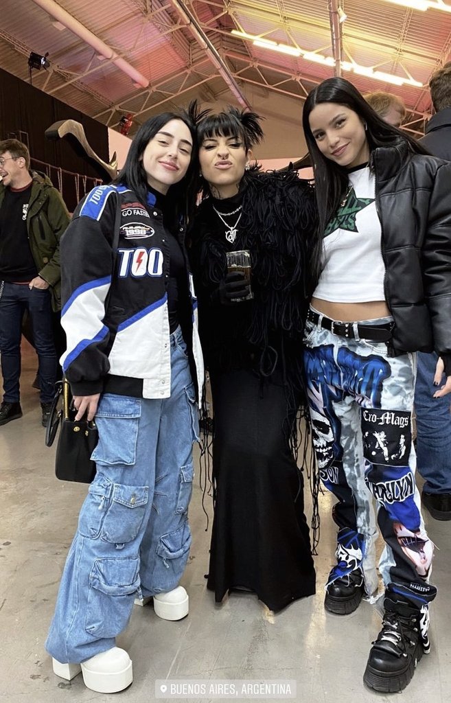 ibestnicki's tweet photo. Nicki Nicole, Cazzu &amp; Emilia (2022). https://t.co/ioKDqXHX5h