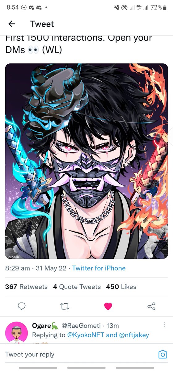 shadowvelvet25's tweet photo. @KyokoNFT 👀 https://t.co/9oDMLIPYlc