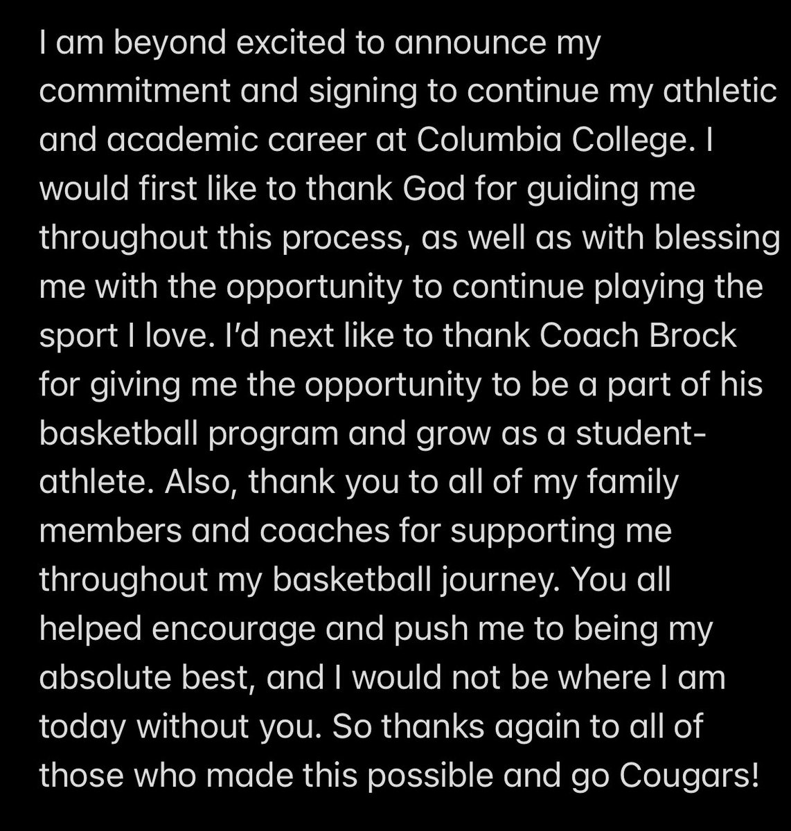 jaiden_c10's tweet photo. Let’s go Cougars! I’m ready to get to work. 🔵🏀⚪️ https://t.co/rMo2elrRbr