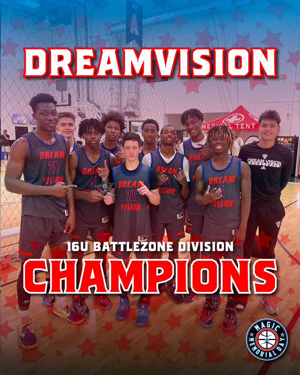 Congratulations to our 16u BattleZONE champions, DreamVision! #MMD2022