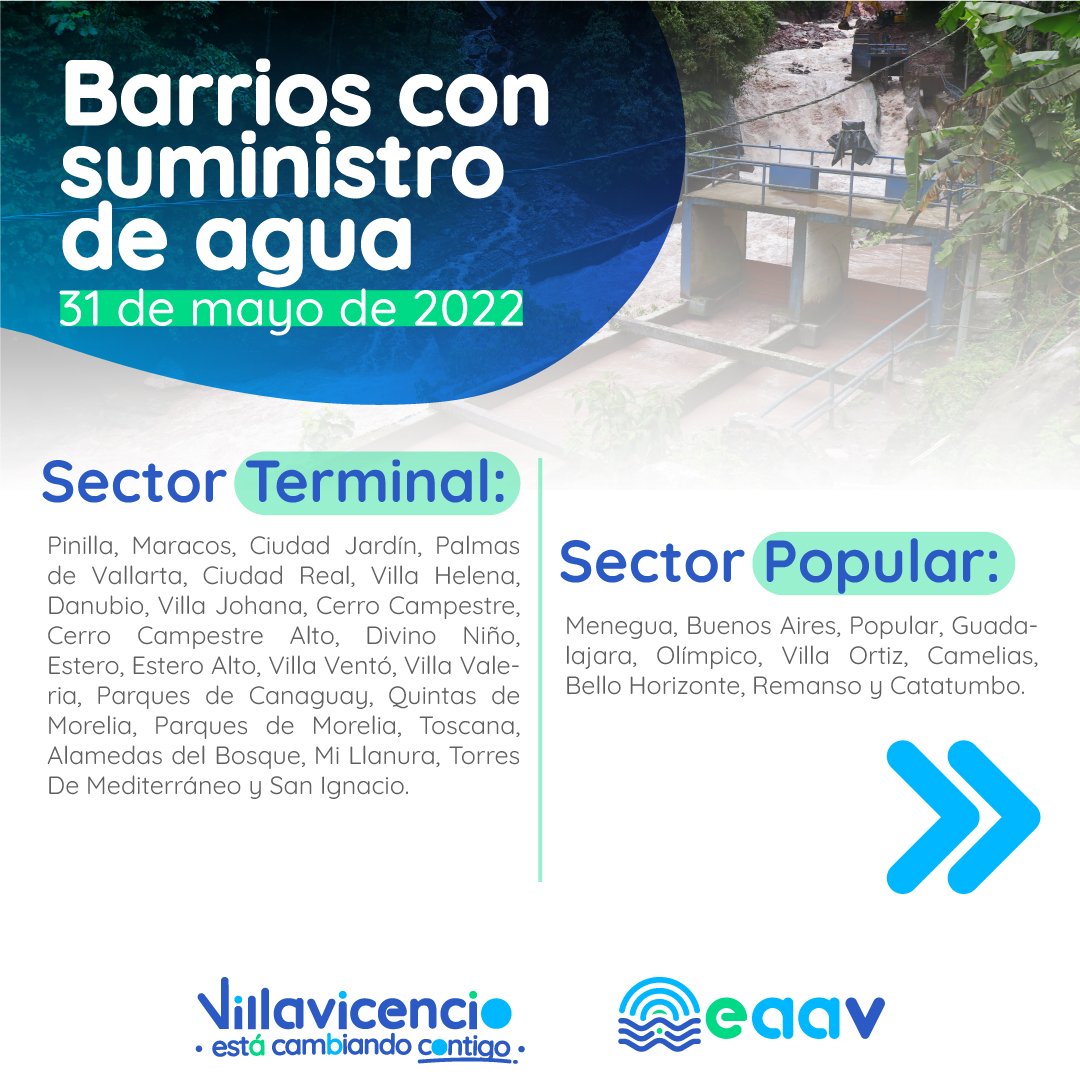 Acueducto de Villavicencio tweet media