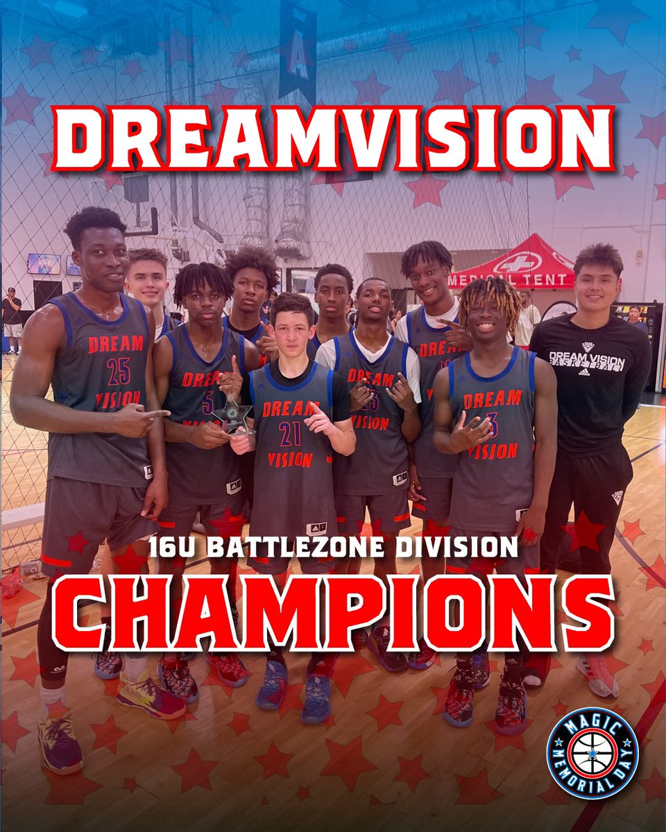 Compton_Magic's tweet image. Congratulations to All the @MagicMemorial Day Champs 🏆
17U - @DreamVisionBall 
16U - @DreamVisionBall 
15U - @SBSHOWSD 
14U - @Compton_Magic 
Tons of Fun and Tons of Great Teams. 
Appreciate You 🖤