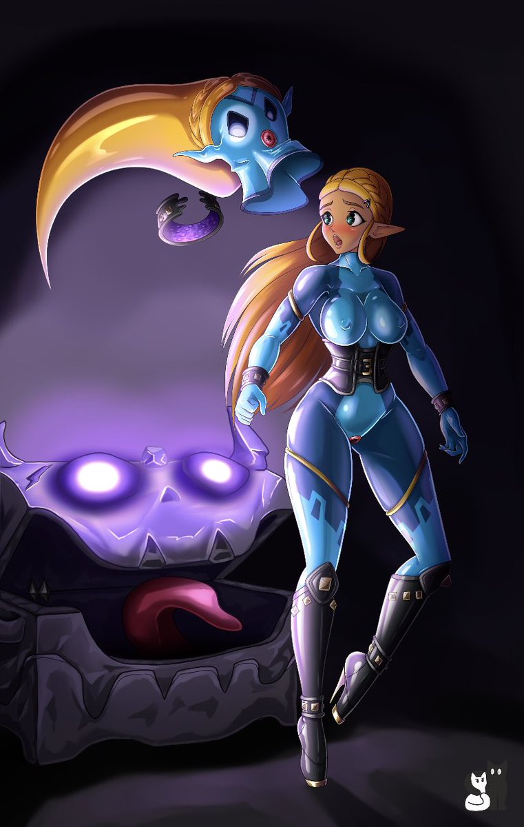 Zelda looks amazing in latex and as a latex slave