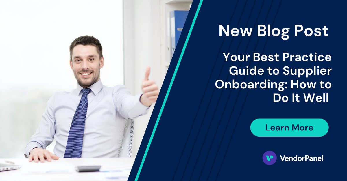 VendorPanel's tweet image. Wondering how to onboard a new supplier, or an existing supplier onto a new system? Read this guide on how to do it properly and tick all the boxes. #suppliermanagement hubs.li/Q01cpDY30