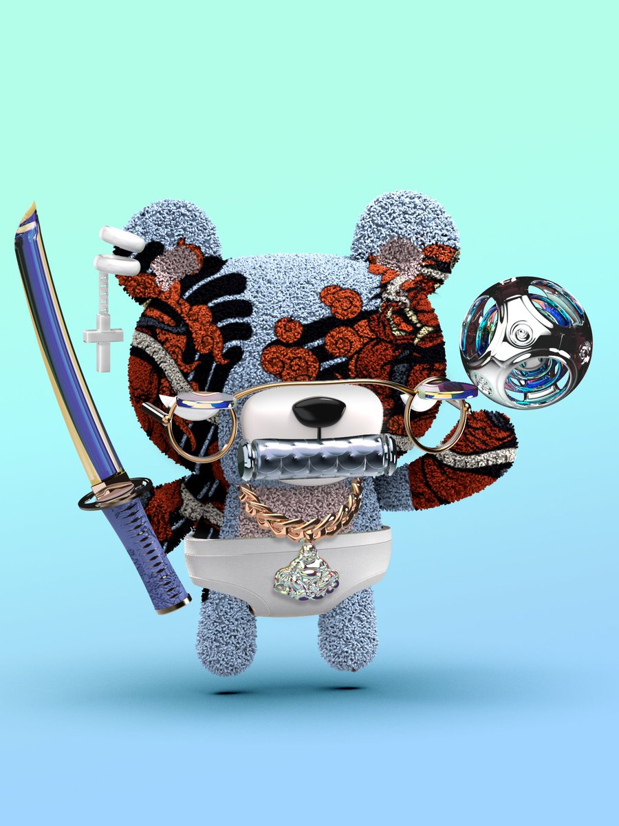 Killa Kenzo - the Metaverse Assassin. If he shows up at your doorstep - it was nice knowing you. 

Get on our Gold List! 🪙
Mint Dates 👉discord.gg/badbearsclub

#NFTs #NFTCommunity #NFT #NFTdrop #NFTdrops #Ethereum #ETH #OpenSeaNFT #airdrop