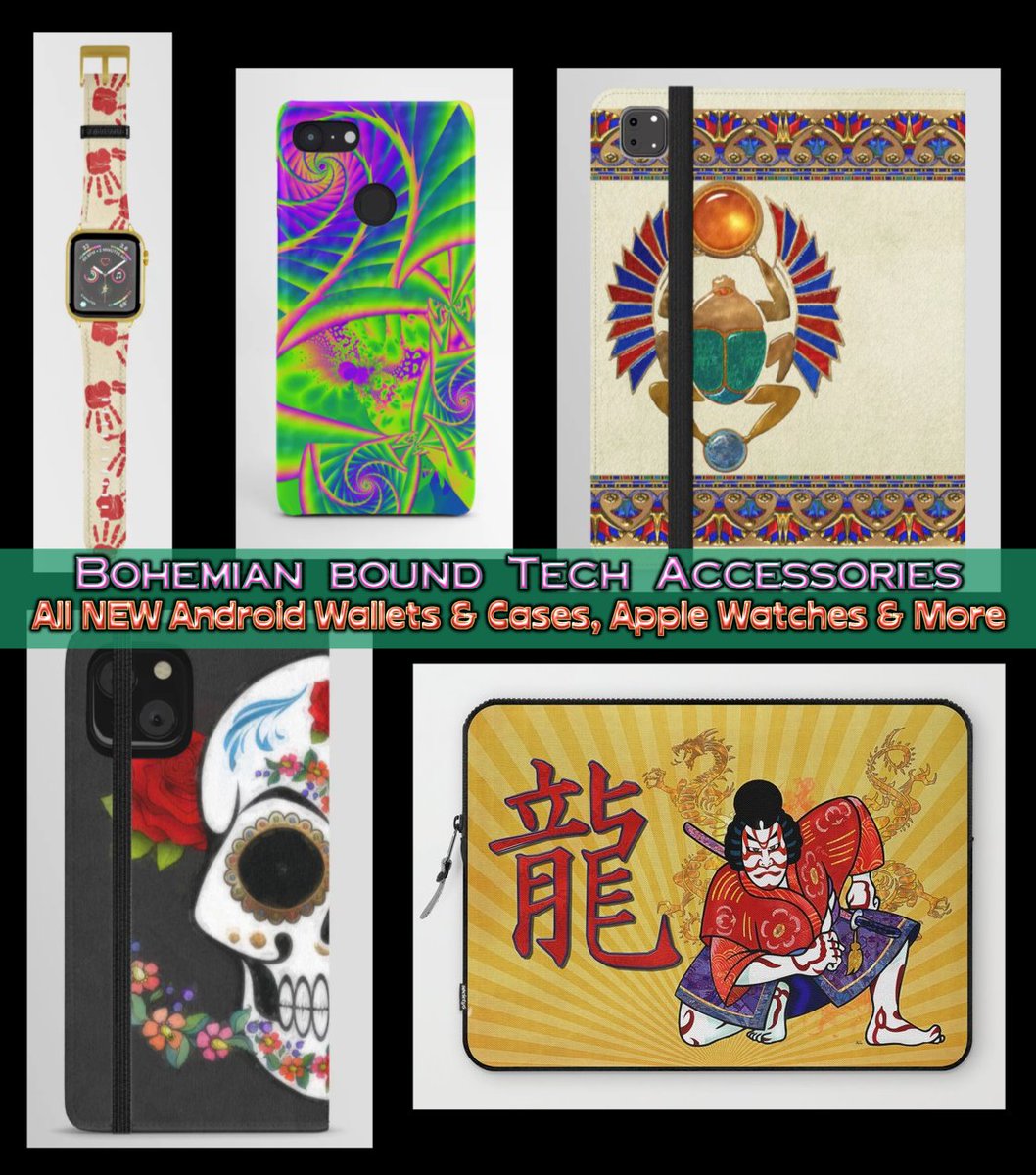 BohemianBound's tweet image. Bohemian Bound Does your electronics RIGHT! Don&apos;t skip on quality &amp;amp; design with Bohemian Bound @society6 iPhone &amp;amp; Android Skins, Laptop Skins PLUS NEW Cases &amp;amp; Card Cases for Android! #iphonecase #androidcase #androidwallets #iphonewallets #phoneskins society6.com/bohemianbound/…