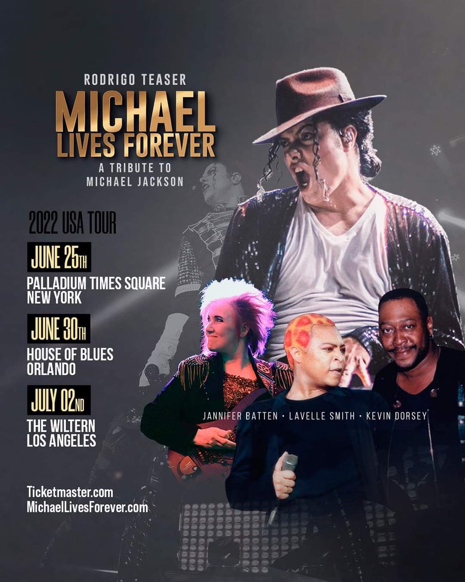 VaiTeaser's tweet photo. US TOUR ✅
June 25 - NY
June 30 - Orlando
July 02 - L.A.
.
#michaellivesforevertour #michaellivesforever #michaeljackson #michaeljacksontribute #kingofpop #kingofpoptribute #rodrigoteaser https://t.co/y3MY4q6l0J