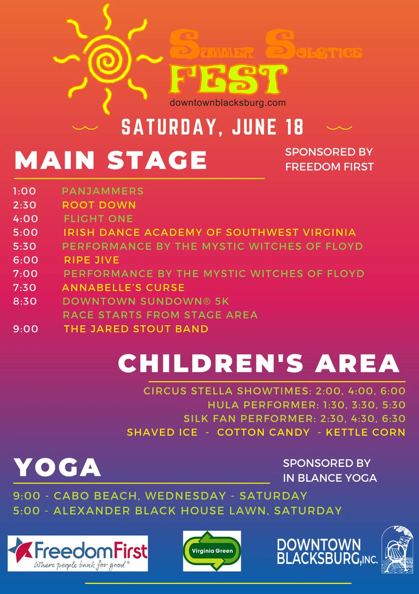 Summer Solstice Fest is back!