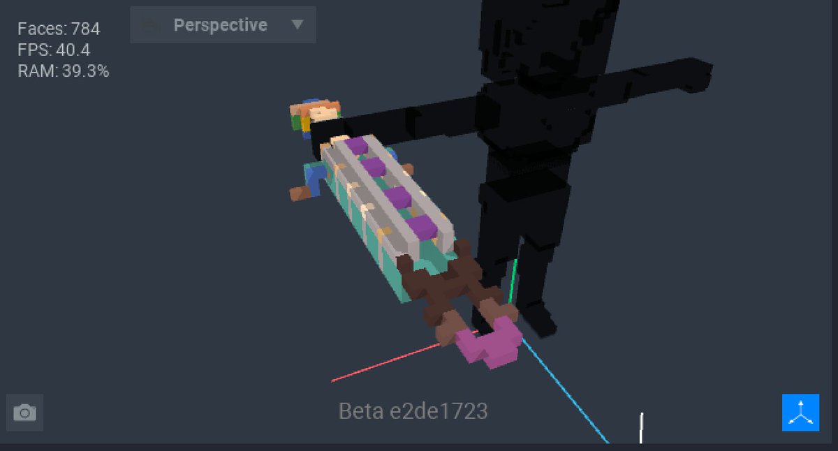 Choco_MediaPros's tweet photo. Using VoxEdit indulged in #Metaverse to create a digital sword asset for #SandFam in the #TheSandbox. These assets are non-fungible tokens that represent unique ownership. Also, the ownership of NFT work is very secure and transparent with blockchain technology. #AISFilmAndMedia https://t.co/X6MX7KRZdm