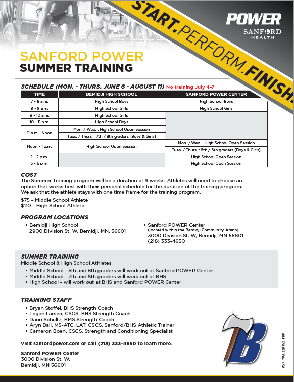 Ben_K9er's tweet photo. 1 week left to register for @BemidjiH @SanfordPOWER Sanford POWER Summer Training! 
https://t.co/GGnQmb9k0o https://t.co/4L8Ux9C8gP