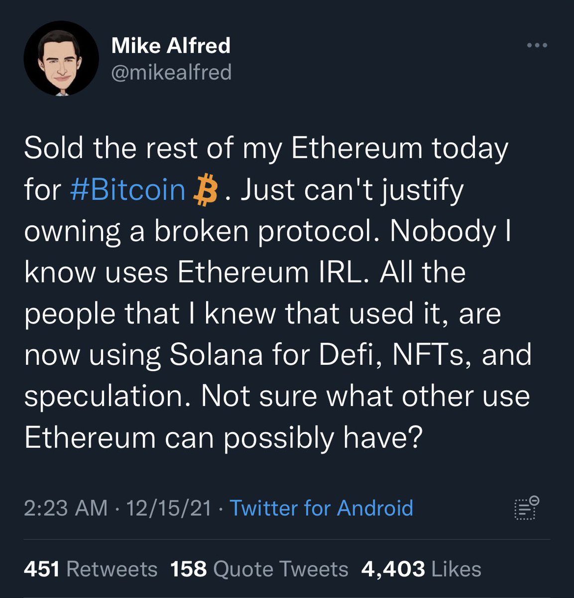 0x_Capital's tweet photo. SELLERS KEEP FINDING TOKENS @mikealfred https://t.co/wv39Pr4XqR