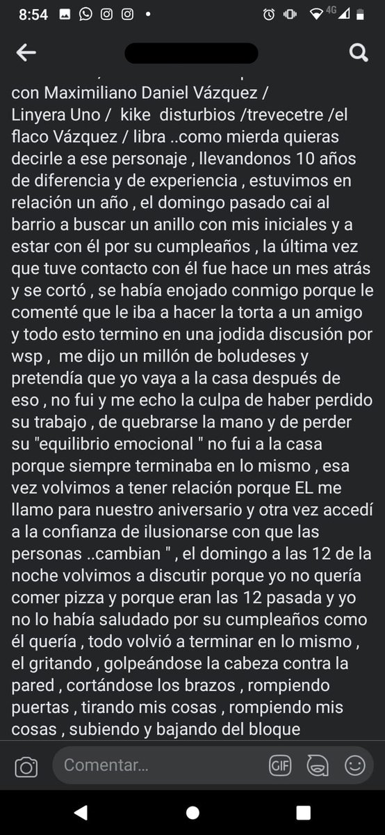 Daro2Santos's tweet photo. 2- Este es su escracho, lo hizo en el año 2018. https://t.co/cpTucirG4l