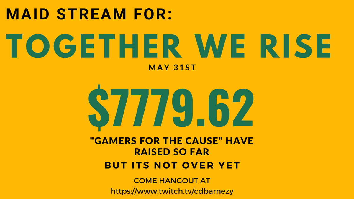 cdbarnezy's tweet photo. Will be live soon for the final charity stream, come hangout and join in the fun can we make it to $450 today for @TogetherWeRise with @Gamers4theCause we have nearly raised $8K THANK YOU ALL SO MUCH #fostercareawarenessmonth #FFIVXSTREAMERS #FFXIVVTUBERS #charity #FFXIVCommunity https://t.co/mRvZ89V3hj