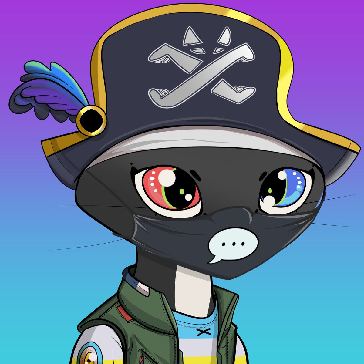 ifeelsick_nft's tweet photo. ⭐😺⭐ Cat collection by @ifeelsick_nft $ ,002 eth
Check out this item on OpenSea https://t.co/TZ2UoWgA0x via @opensea
#NFT #nftcat #nftpirate #nfthypebeast #cat #Pirates #hypebeast #colorfull #NFTJapan #nftusa #kawaii #CHIBI #NFTCommunity https://t.co/YmRcjsUuxW