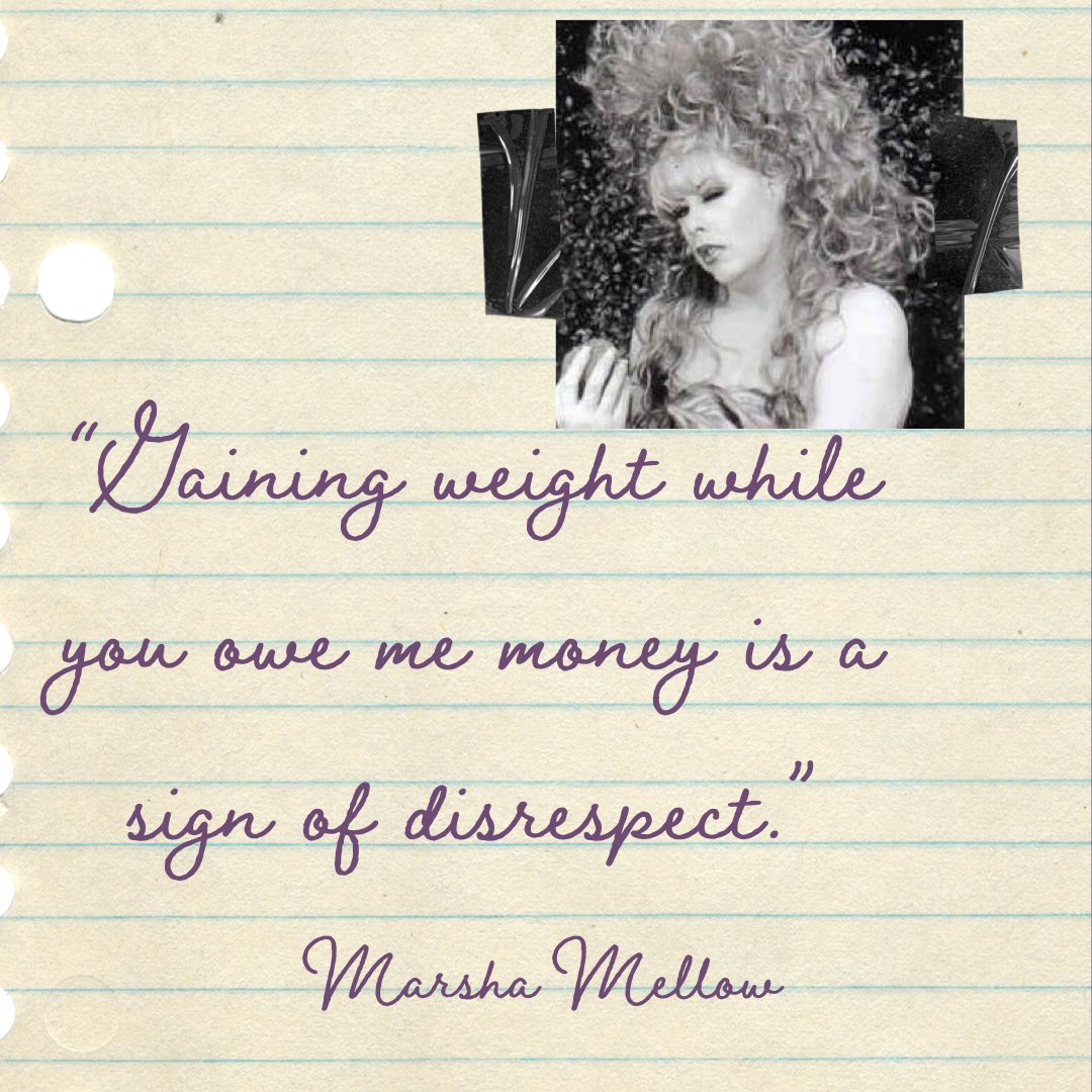 Marsha Mellow tweet media