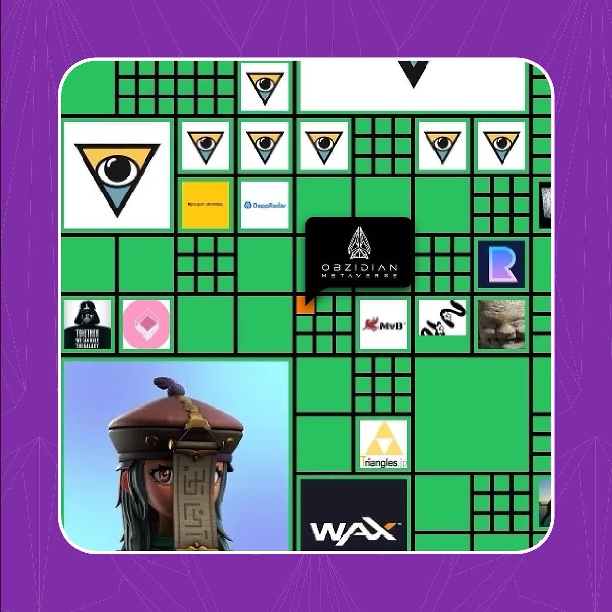 Obzidian enters #TheSandboxGame