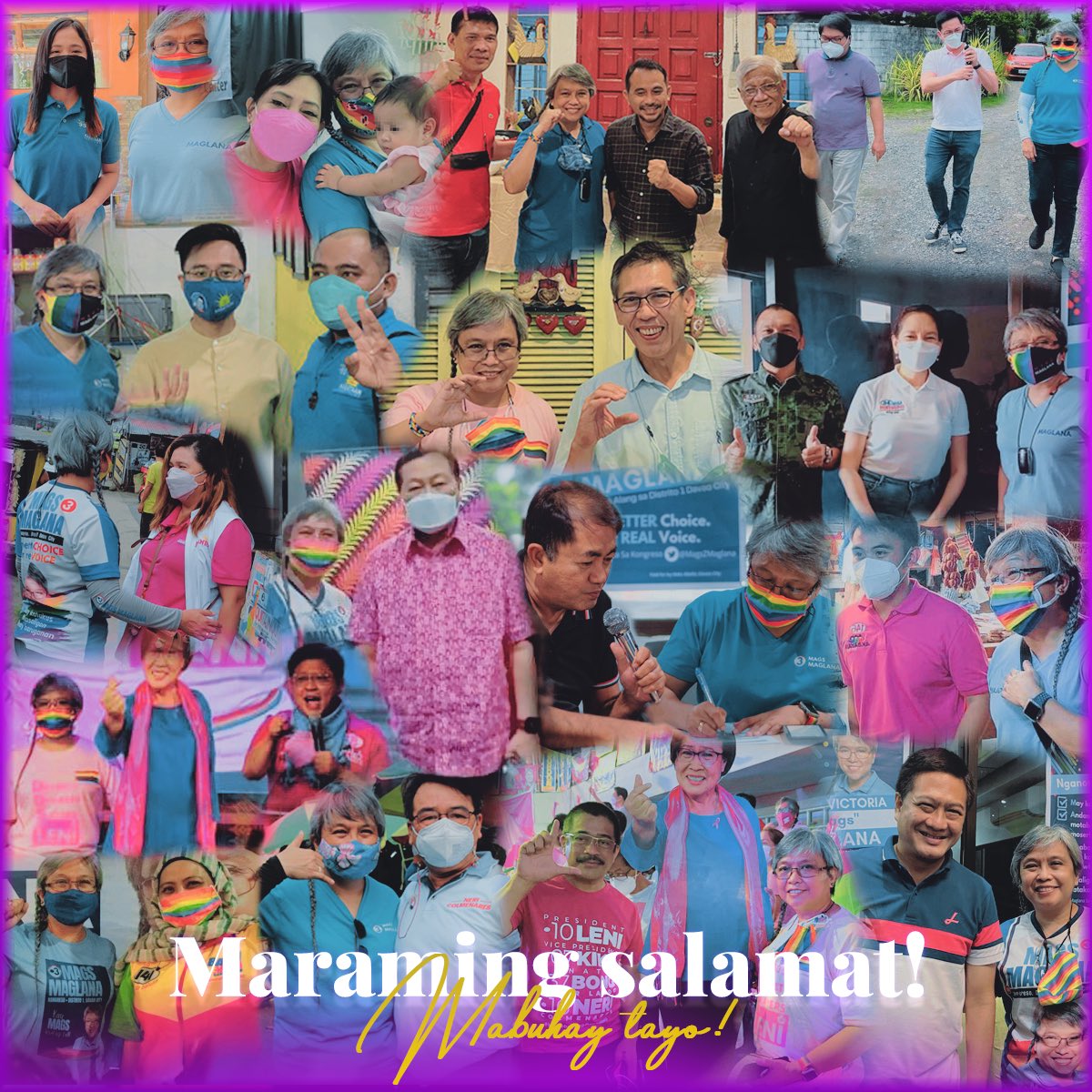 MagsZMaglana's tweet photo. Malaking karangalan na nakadaupang-palad kayo at magkasama tayong tumindig nitong Halalan 2022! 

Patuloy nating paglingkuran ang bayan sa iba’t ibang mga kaparaanan!

@risahontiveros 
@ColmenaresPH 
@ChelDiokno 
@LeodyManggagawa 
@WaldenBello 
@LukeEspirituPH 
@SenLeiladeLima https://t.co/KGM1xaOflH
