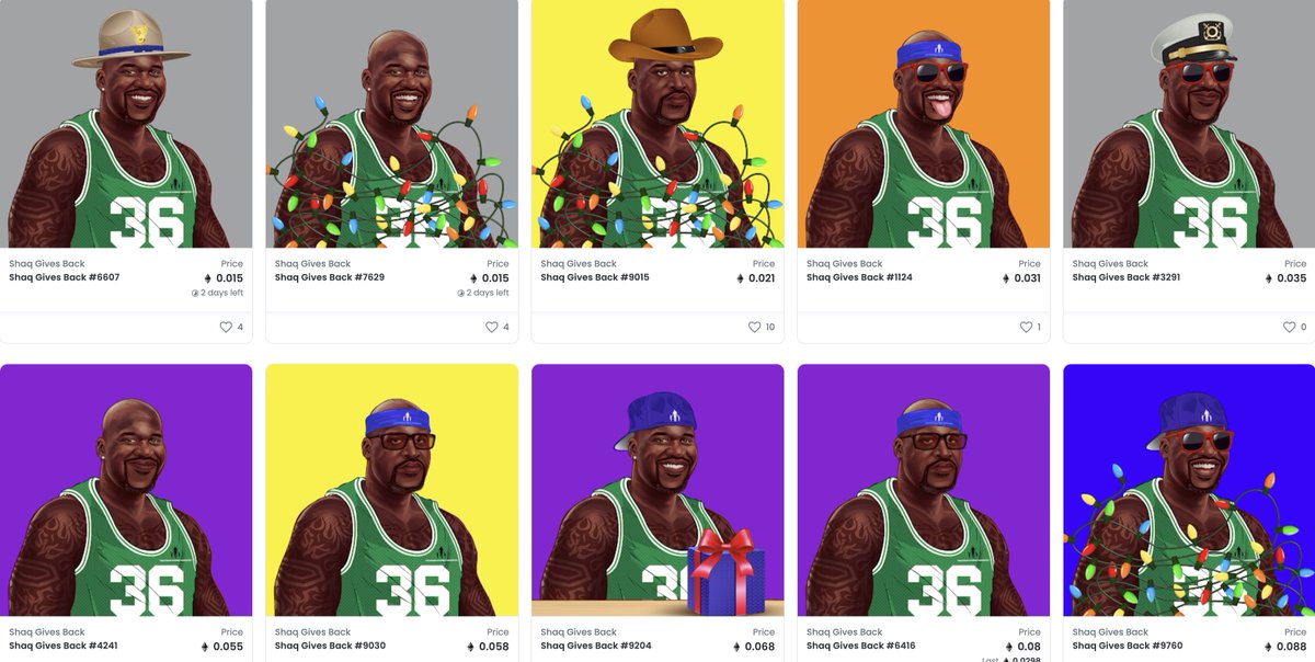 Shaq Gives Back Collection tweet media