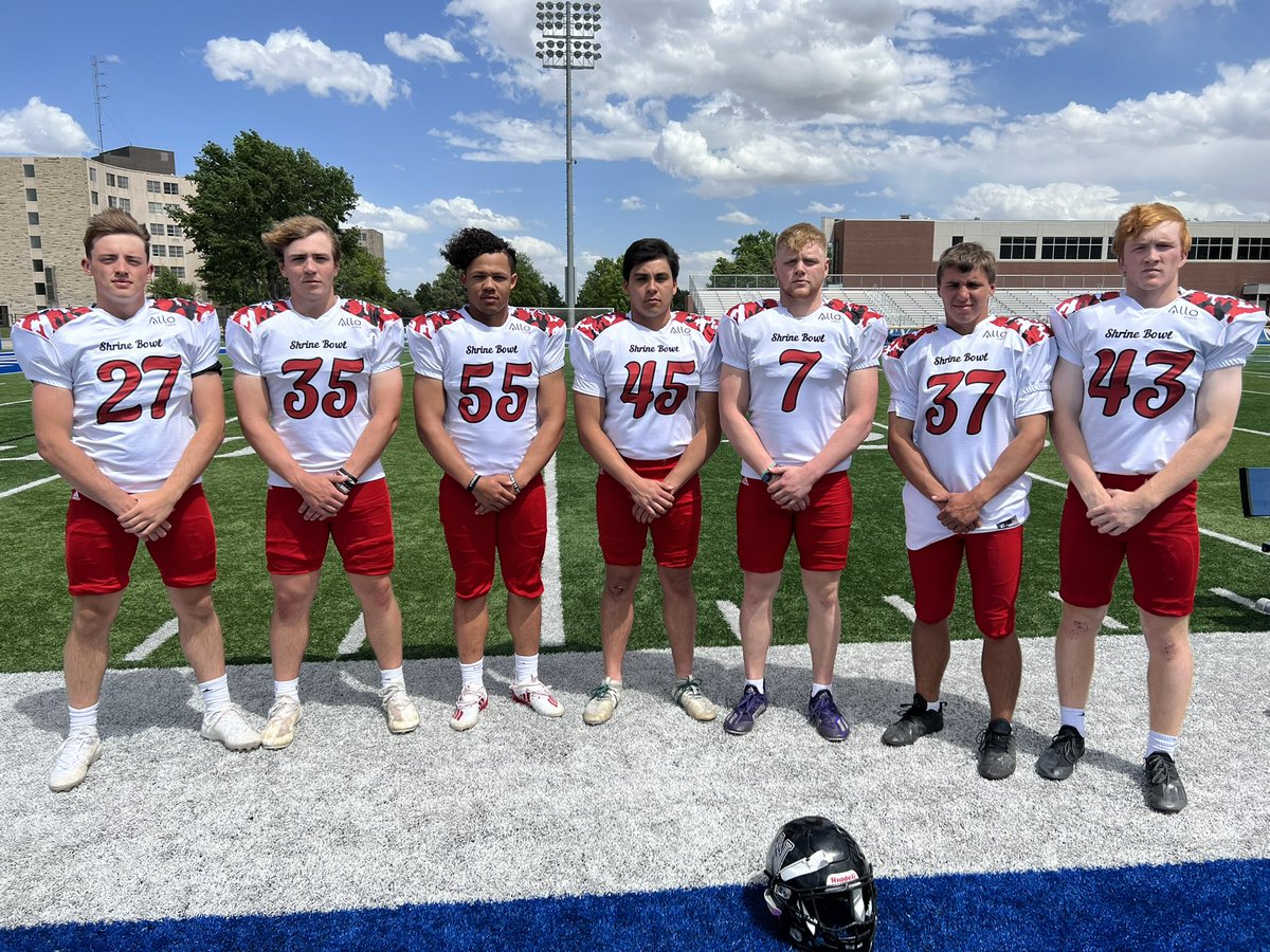 Coach Haberman (@coachhaberman) on Twitter photo Linebacking crew for the South Team <a href="/parker_wise/">Parker Wise</a> <a href="/Jay35340094/">Jacey Ballard</a> <a href="/matthewdavis03/">Matthew Davis</a> <a href="/dylangray_09/">Dylan Gray</a> <a href="/JulianCast44/">julian02</a> <a href="/TommyConnelly14/">Tommy Connelly</a> Marley Jensen #morethanagame #shrinerschildrens Linebacking crew for the South Team <a href="/parker_wise/">Parker Wise</a> <a href="/Jay35340094/">Jacey Ballard</a> <a href="/matthewdavis03/">Matthew Davis</a> <a href="/dylangray_09/">Dylan Gray</a> <a href="/JulianCast44/">julian02</a> <a href="/TommyConnelly14/">Tommy Connelly</a> Marley Jensen #morethanagame #shrinerschildrens