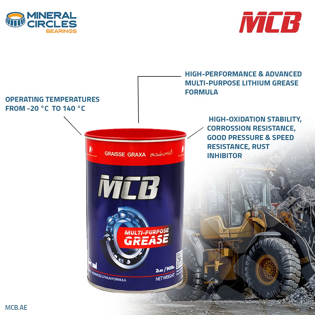 MineralCircles's tweet photo. The #MCB multi purpose lithium #grease is engineered with #advanced lithium formula that’s suitable for a wide range of #Automotive and #Industrial applications.
#WhatsApp us at >> https://t.co/QVlDQapHkK << For further details.
#bearings #widerange #widechoice #graisse https://t.co/buNe0VFDo3