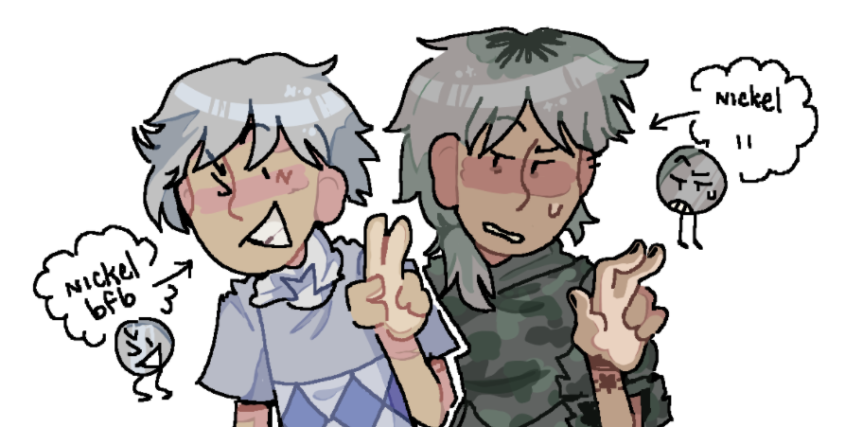 coolguycity's tweet photo. check out my shitty aggie doodles from today ft nickel and 2 profilys #inanimateinsanity #nickelii #iinickel #bfb #nickelbfb #bfbnickel #profily #profilybfb #x #xbfb #bfbx #4bfb #bfb30 https://t.co/pLt9q2jYNs