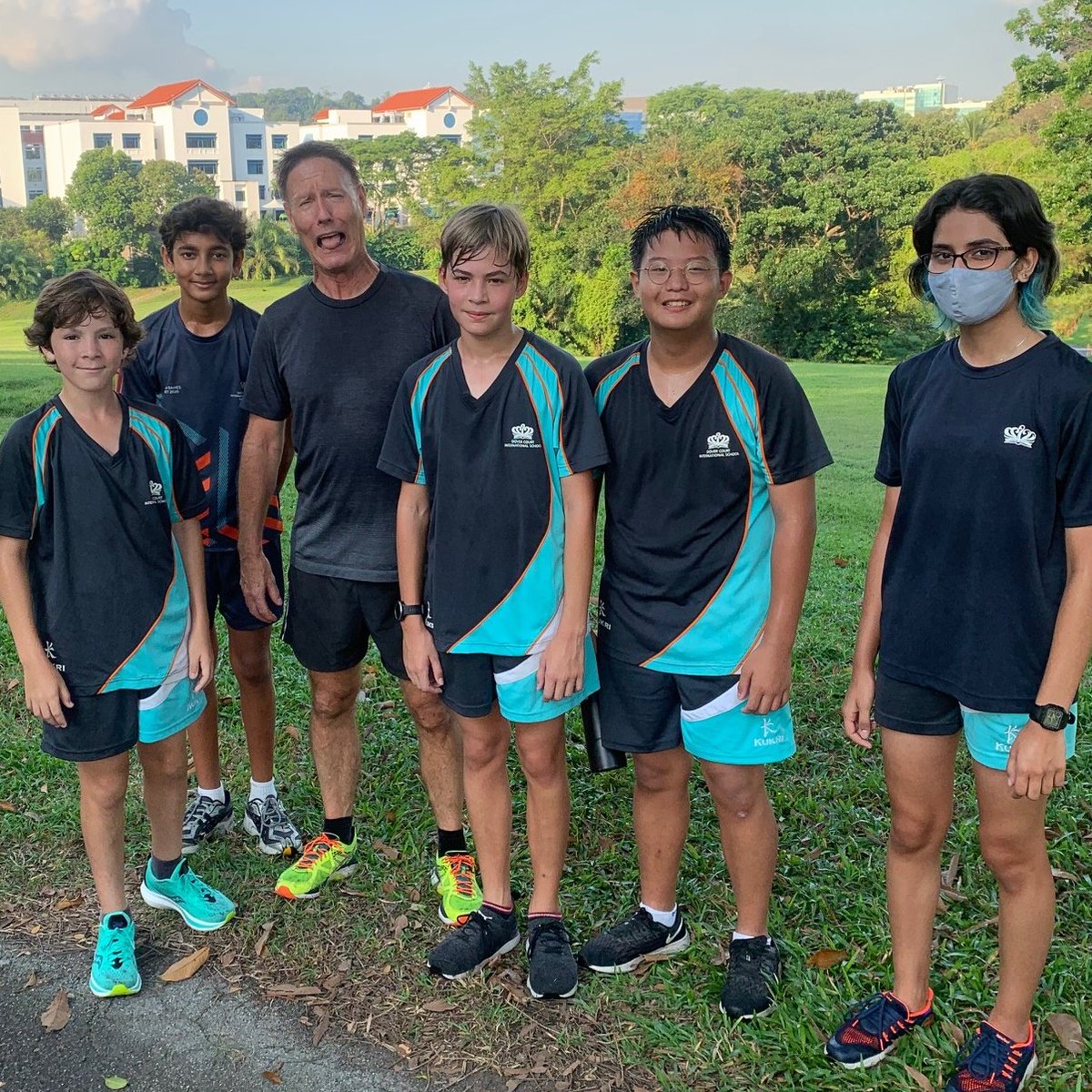 Great to go out with the Running Club this morning. Students looked the same before and after, unlike me. So fortunate to have such a wonderful space right on our doorstep. #dcissg #NAEBeAmbitious