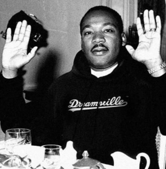 2_K08E_4's tweet photo. @MickzWrites Bet you didn't expect to see MLK in a dreamville hoodie in these comments https://t.co/Dt3LnE1fKM