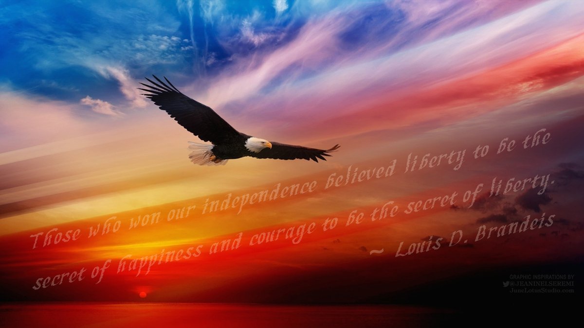 JeanineLSeremi's tweet photo. Those who won our independence believed liberty to be the secret of happiness and courage to be the secret of liberty. ~Louis D. Brandeis #MemorialDay #MemorialDay2022 https://t.co/nSwTI2HNup