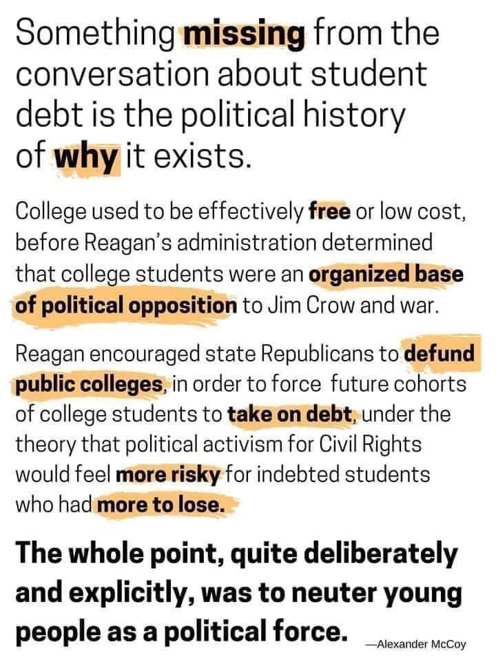 The Boomers were the last generation to get affordable schooling