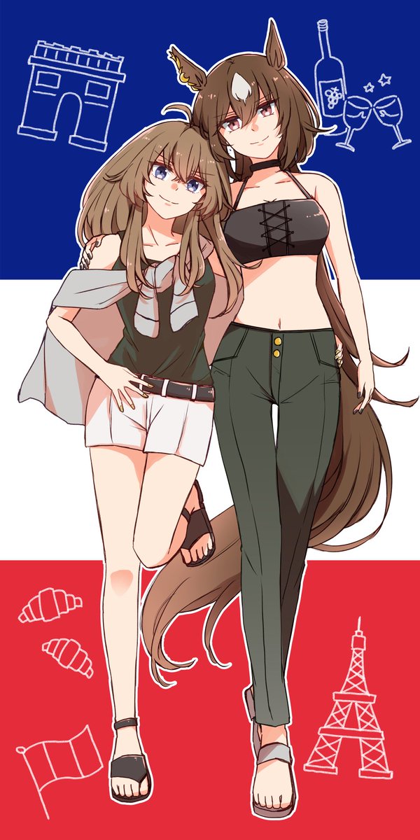 普段一枚絵って描かないんだけど、今月は一枚絵も頑張った方かな、、(シリトレ♀とシリトレ♂混在注意)
#今月描いた絵を晒そう 