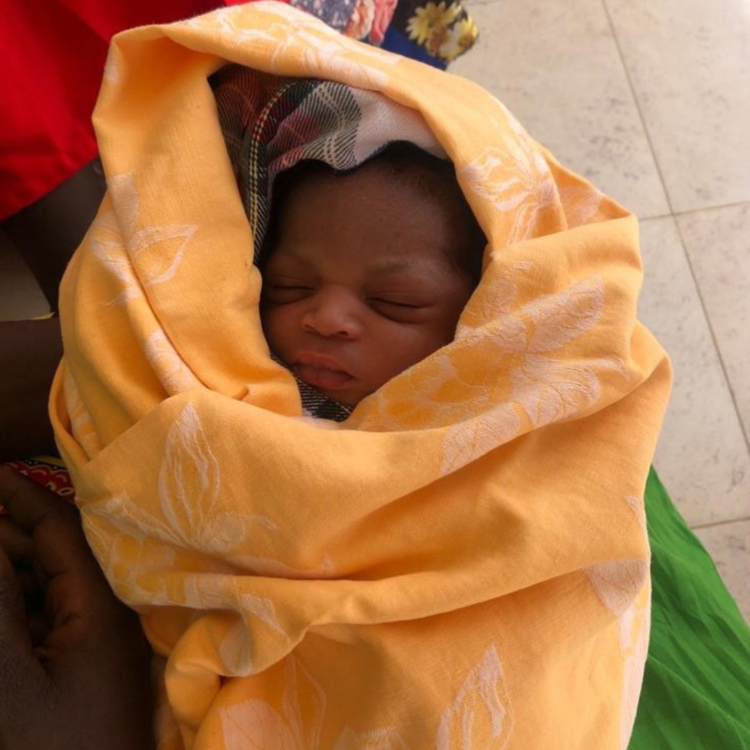 LoveMercyUganda's tweet photo. This is it, that last day of #TheMotherRun. You are all incredible! 🙌

Your efforts help babies like Felensta and her mum who arrived at KHC in labour to deliver just 3 hours later. 

⏰Finish those last KMs &amp; donate before midnight to smash those goals!  https://t.co/38F5FE486R https://t.co/7szOl3keRe
