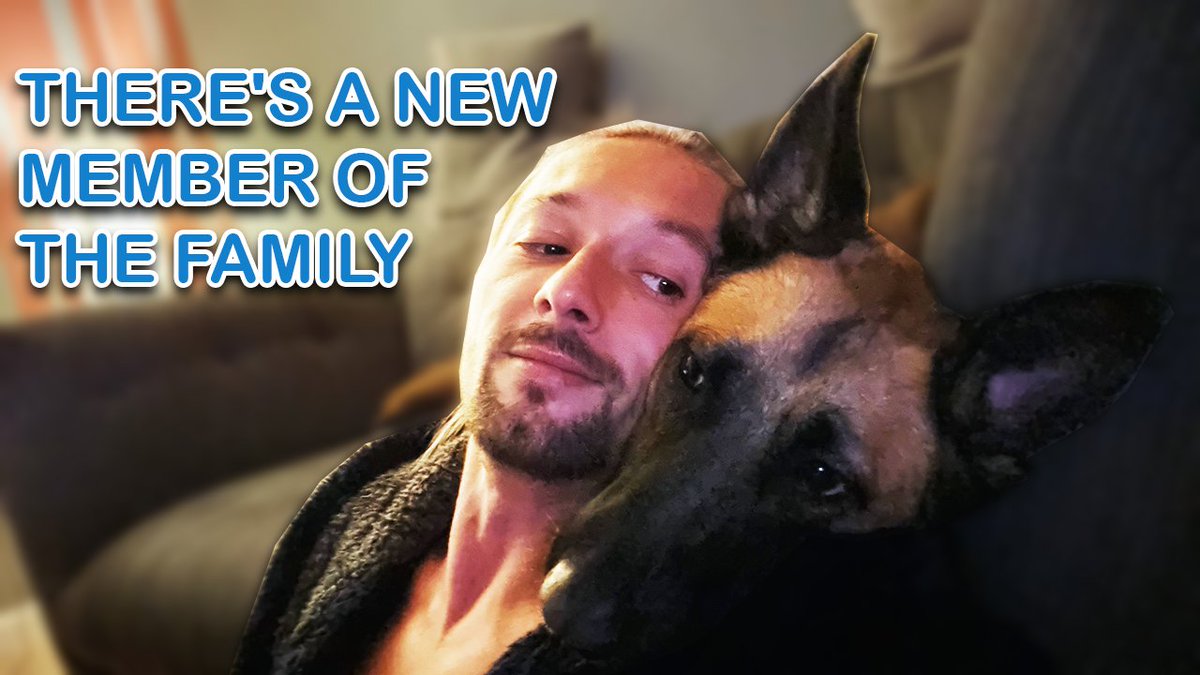 DrewDefinition's tweet image. A new vlog has just been uploaded. Introducing the newest member of the family.

Go and check it out at youtu.be/kXGQd9md3i4