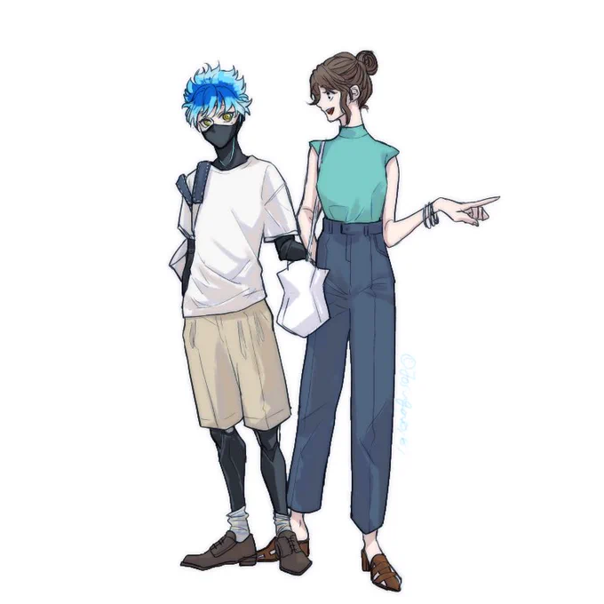 オル🤖と監🌸のお出かけイベ🥰
💀「全員イグニハイド寮生に告ぐ。現在の作業は全て中断し、最重要オペレーション・オルト初デート大作戦の緊急会議を始める。」
モブ「いや全然いいんですけど、寮長それでいいんすか??」
モブ「寮長がデートなら兎も角、オルトなら会議の必要ないと思っry」 
