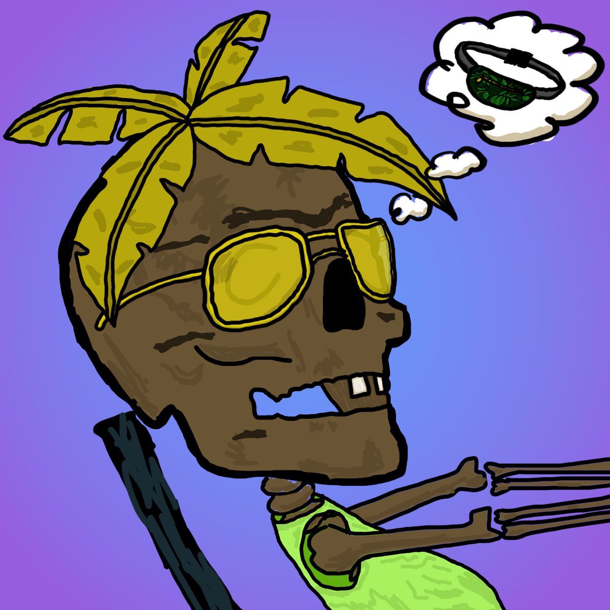 TheFakeCocoNono's tweet photo. I was honoured to be asked by @Fauna9608 to make a Legendary @skull_mfers. I hope whoever mints this loves CocoNono half as much as I do!
#CocoNono #skullmfer https://t.co/7C4YNuTeLr
