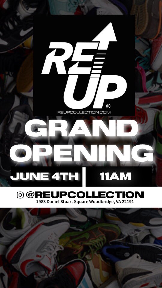 ReUpCollection's tweet photo. Storefront opening!!!!! https://t.co/OBqRSgEwgD