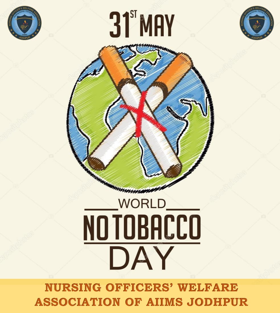 Nsgunionaiimsjd's tweet photo. No Tobacco day
@PMOIndia  @narendramodi @mansukhmandviya @MoHFW_INDIA https://t.co/ws8DEpe7Pv