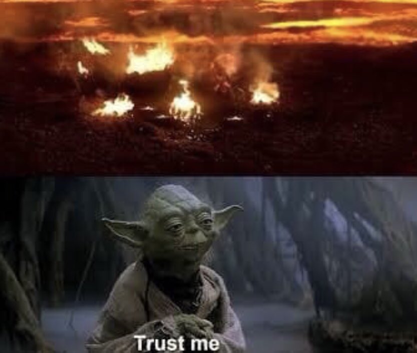 MentorSkywalker's tweet photo. Trust in Master Yoda’s teachings. #StarWars #MasterYoda #DoNotTry #LukeSkywalker https://t.co/cS8GbOkqcU