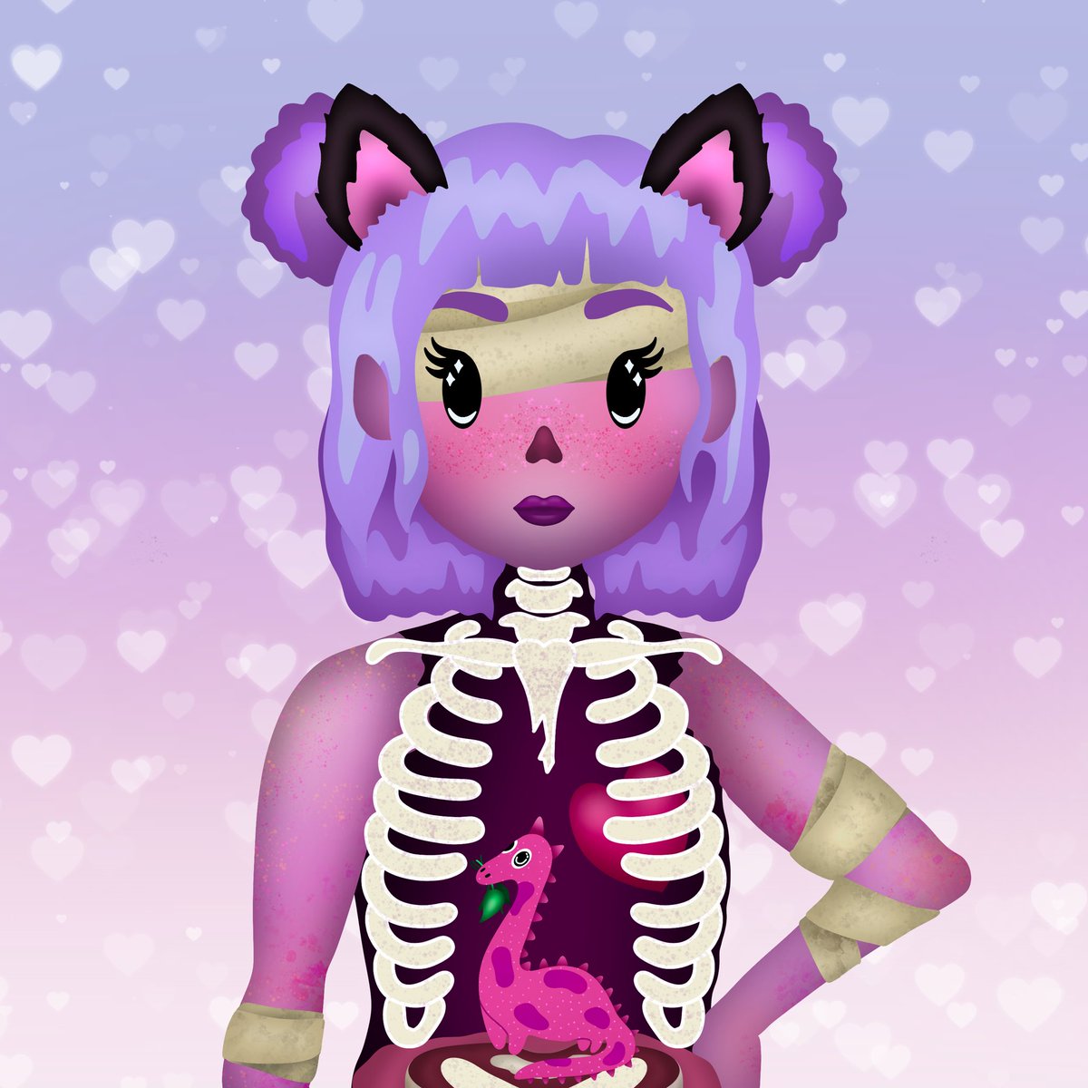 Sold!💜💜💜

Thank youuuu @E1even_xi  for collecting another Zombestie! This time with a little dinosaur 🦕🧟‍♀️✨

Such a lovely surprise to wake up to! 

There’s now only 6 left from this drop💗