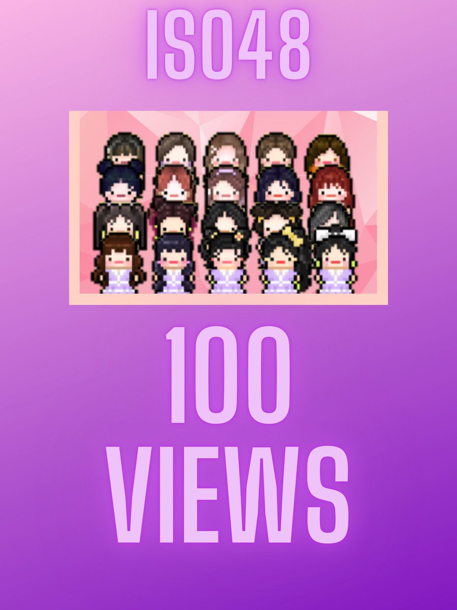 ISO48_MI's tweet photo. 私たちのMVはツイッターで100ビューに達しました!これを達成するのを手伝ってくれたすべてのファンのおかげで、私たちはあなた全員を愛しています! ❤

Our MV has reached100 views on twitter! Thanks to all of the fans that helped us achieve this, we love you all! ❤ https://t.co/1SMgq3pMo7
