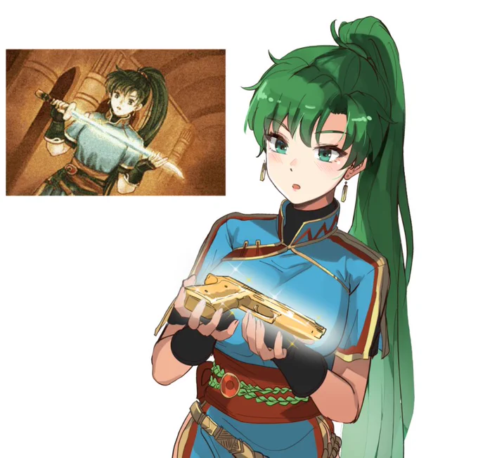 here is my first lyn art after disappearing for several weeks i hope you're proud of me 