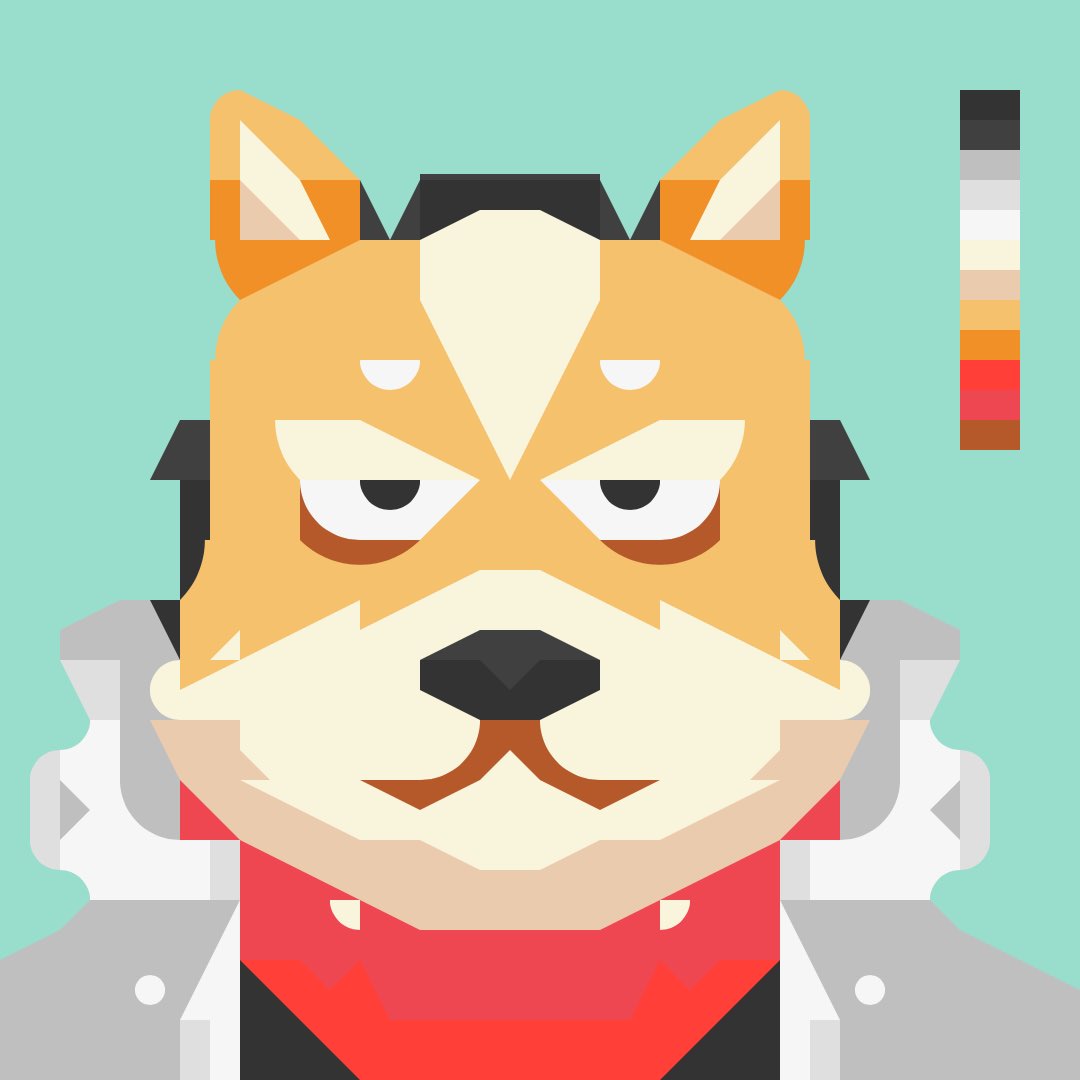 NewPixelsApp's tweet photo. #NewPixelsApp "Fox McCloud", by ⁦@pepehxc⁩ , made with New Pixels for iOS: https://t.co/7tKvuTubJu https://t.co/wDREQuytoi