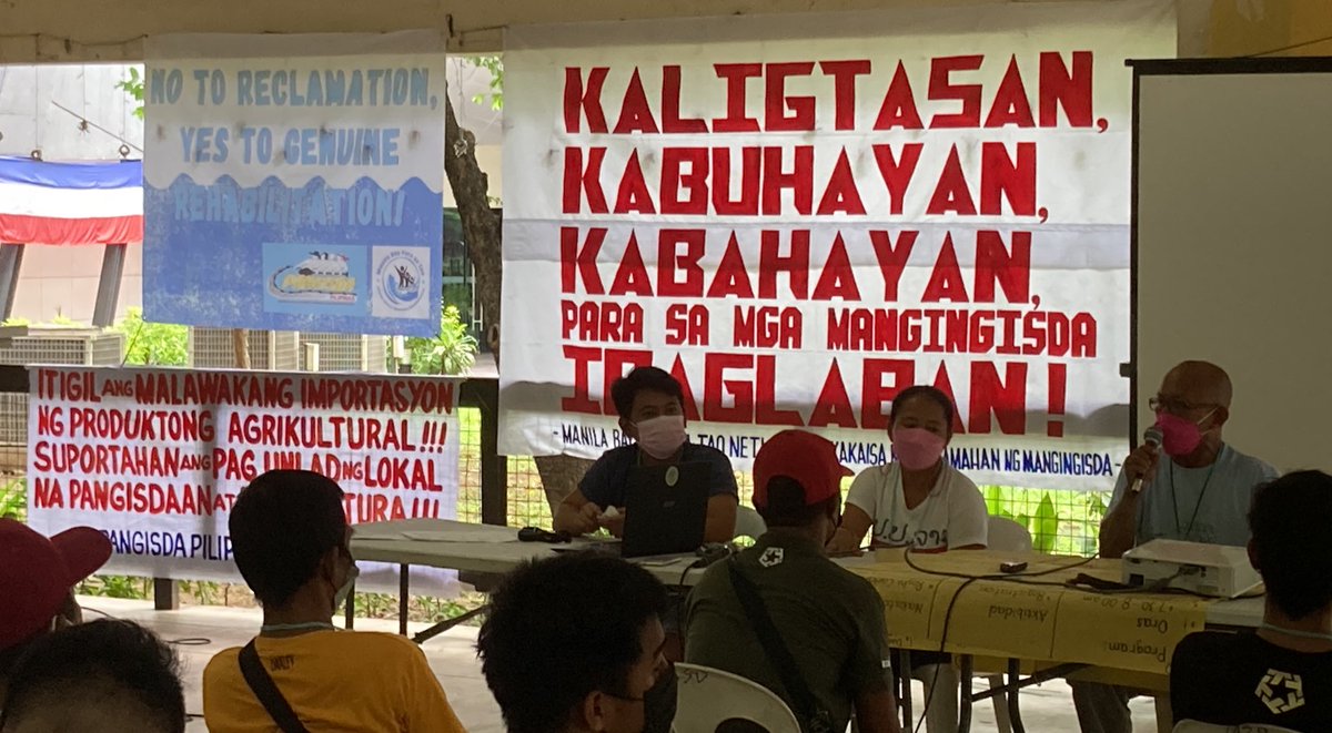 oceana_ph's tweet photo. Kailangang kasuhan kung lumalabag sa RA 10654. Huwag sanang magbulag-bulagan ang mga awtoridad. - Pablo Rosales, PANGISDA Pilipinas

#StopIllegalFishing #ProtectOurOcean https://t.co/rbW9O1oWsb