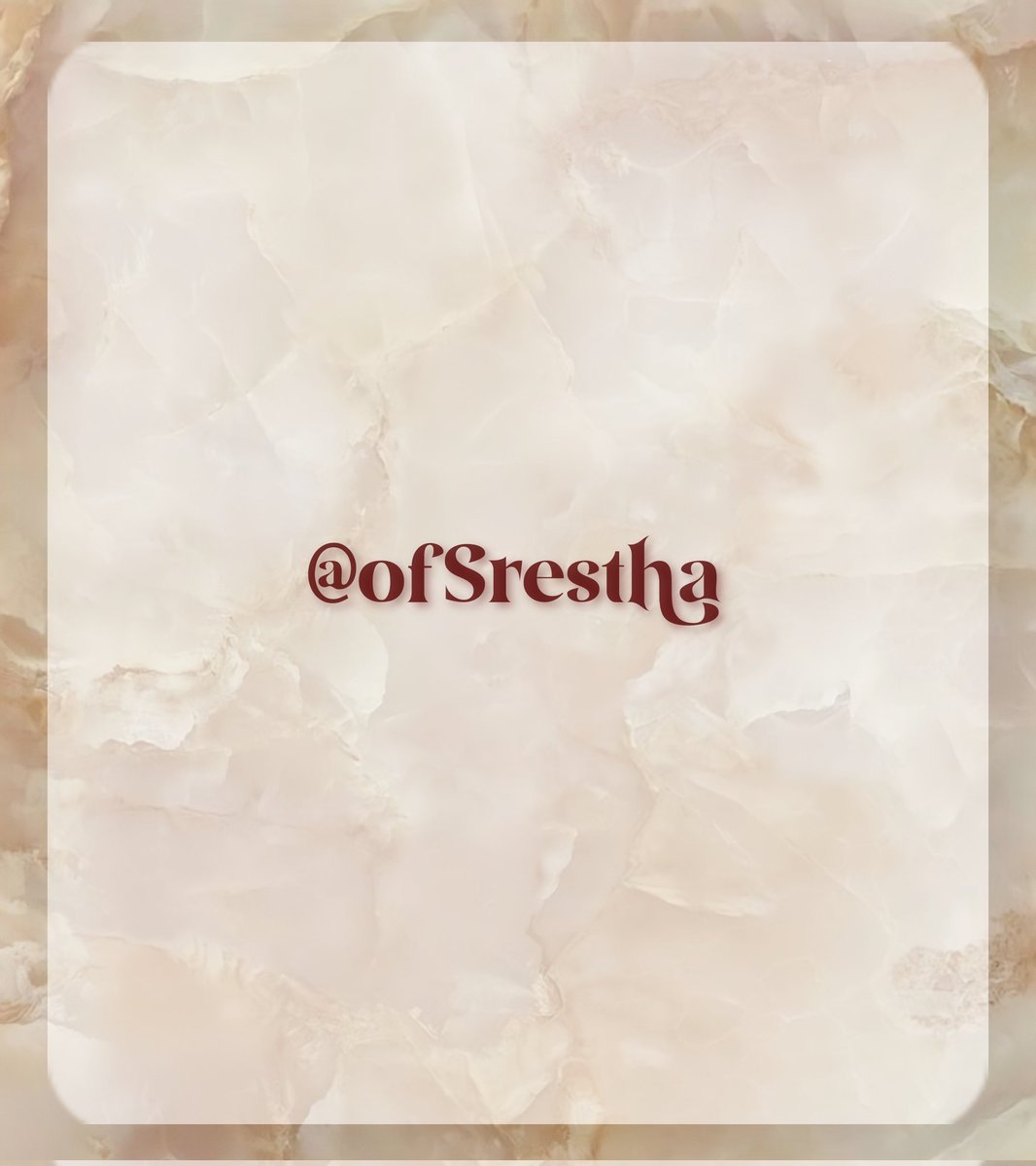 ofSrestha tweet picture