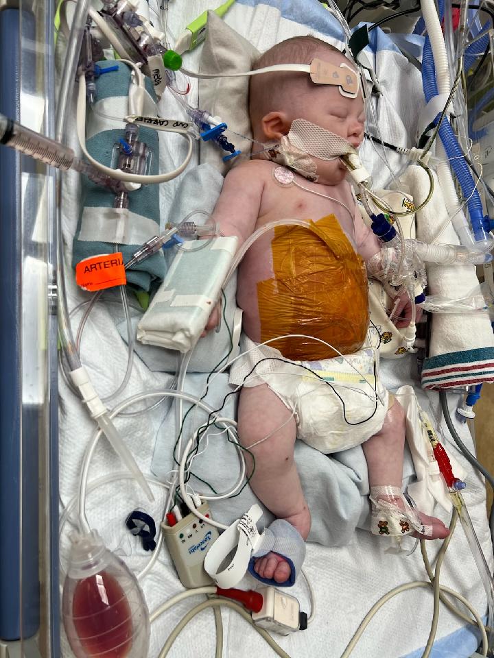 TuesnitelightsX's tweet photo. My Nephew Miles has taken a turn for the worst
 He's In God's hands now. I ask for your prayers over him. He's 4 weeks old. His heart stopped yesterday. He's still with us. https://t.co/lzNTpfUV4k