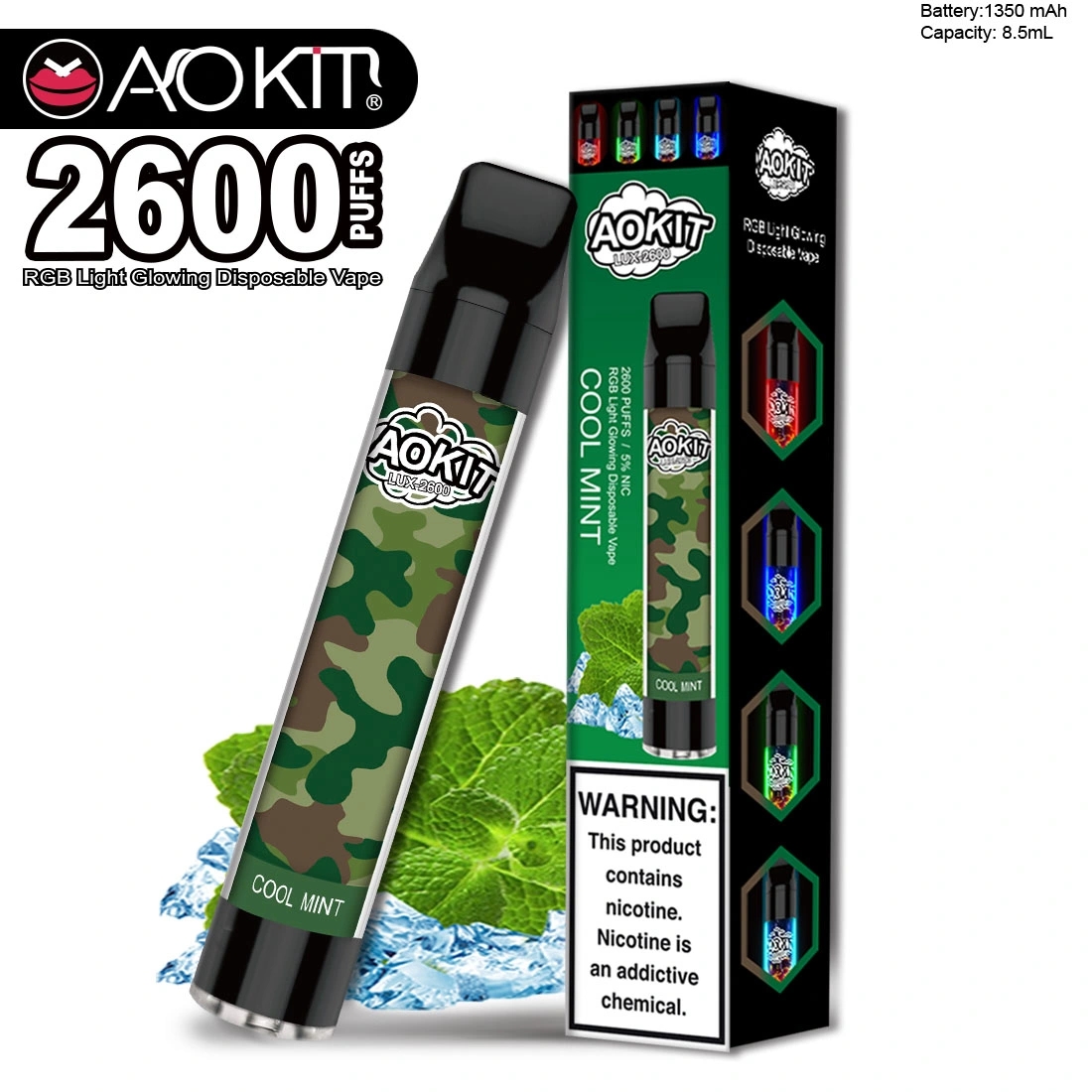 Aokit Lux 2600 puffs disposable vape, RGB light with 6 colors, 12 flavors Whatsapp: 86 18975798489 wechat: 18975798489 #vape #disposablevape #wholesalevape #aokit #aokitvape #vapes #vapepen #vapepod #vapewholesale #vapedistributor #vaping ... Aokit Lux 2600 puffs disposable vape, RGB light with 6 colors, 12 flavors Whatsapp: 86 18975798489 wechat: 18975798489 #vape #disposablevape #wholesalevape #aokit #aokitvape #vapes #vapepen #vapepod #vapewholesale #vapedistributor #vaping ...
