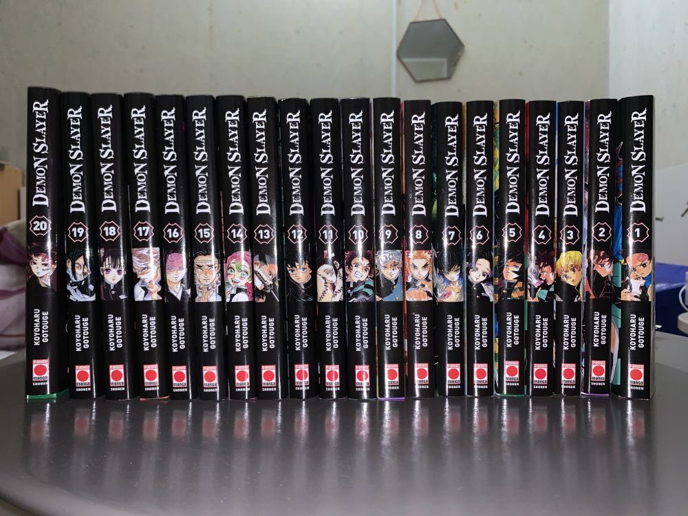 EAGLE_CONCOURS's tweet image. 🎁#CONCOURS 🎁                         Pour tenter de gagner l’intégrale de Demon Slayer❗️#kny #kimetsunoyaiba #DemonSlayer 

- Follow @EAGLE_CONCOURS 🔔
- RT 🔁
- Like ❤

Tirage au sort dans 72h ⏳

Bonne chance 😘