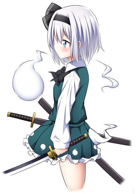 #今月描いた絵を晒そう
妖夢ちゃん! 