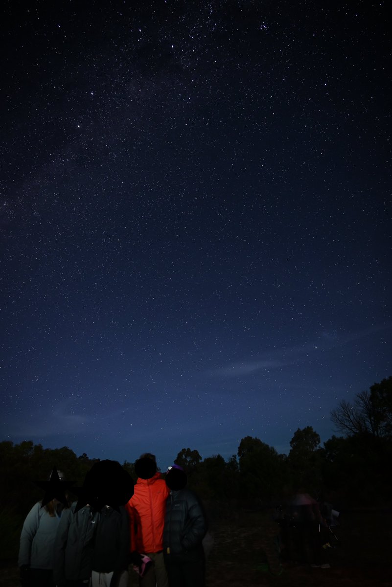 ScienceStellar's tweet photo. Had a great week with the Year 8s from Tintern Grammar last week. Good weather, clear skies. #Stars #astronomy #outdooreducation #stellarscience https://t.co/AmOwfGK4EH