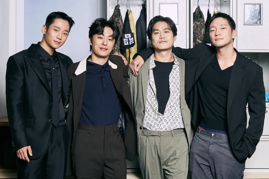 soompi's tweet photo. #JungHaeIn, #GooKyoHwan, #SonSukKu, And #KimSungKyun Confirmed To Return For "#DP2" + New Actors Join Cast
https://t.co/pONQHPOyaD https://t.co/dkdYbUS4VK